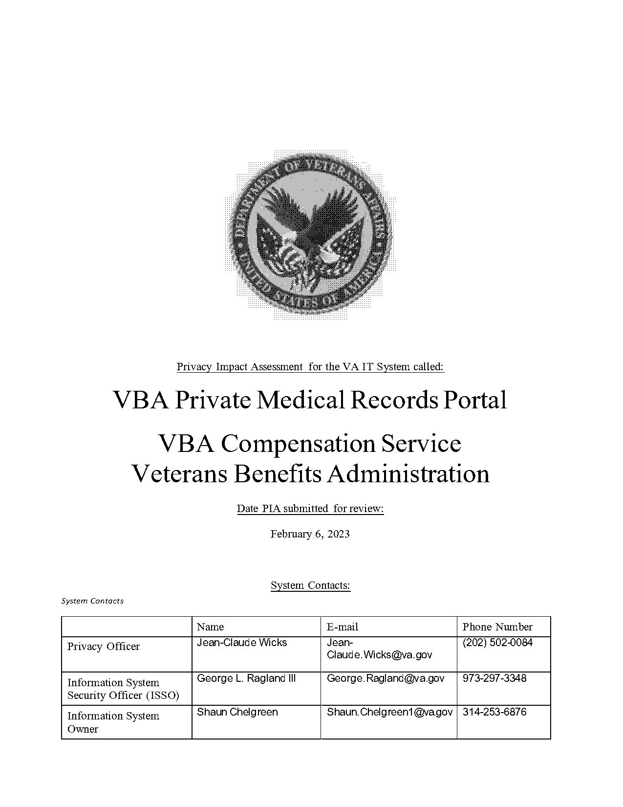 va authorization and consent to release information